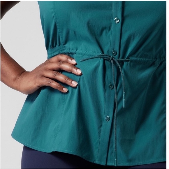 Athleta Levitate Poplin Tank - Picture 3 of 9